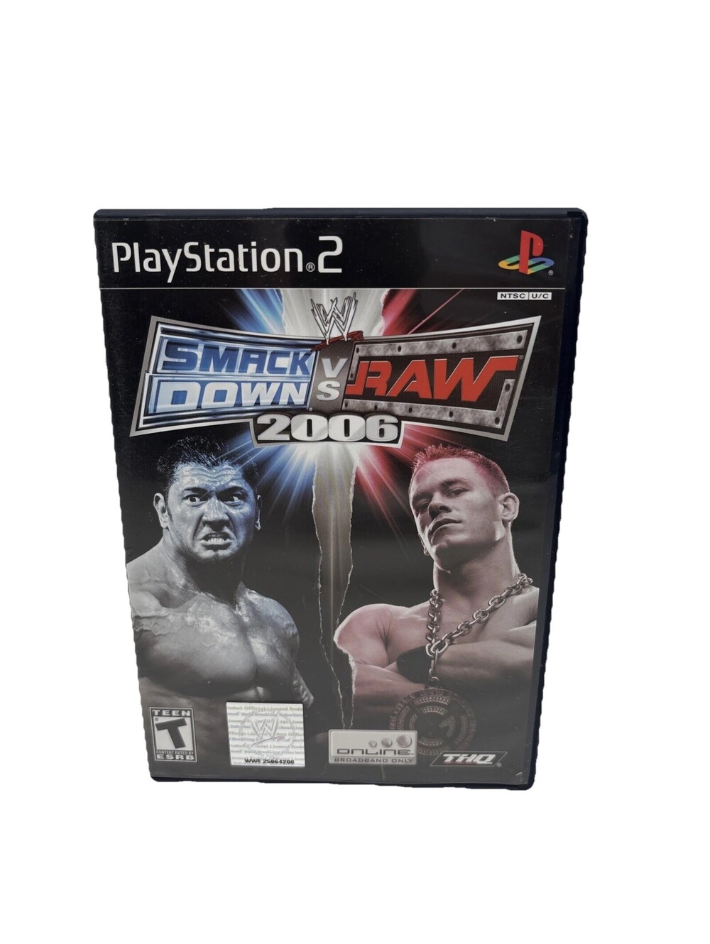 SmackDown vs Raw 2006 PS2 Sony PlayStation 2 CIB Complete Tested